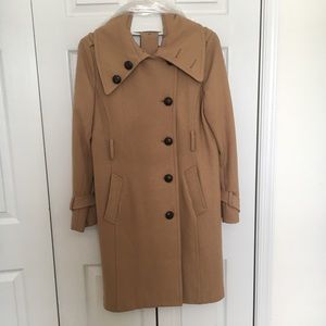 ⬇️PRICE DROP⬇️ Tan wool pea coat 🧥